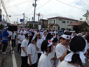 紫神社白石持ち