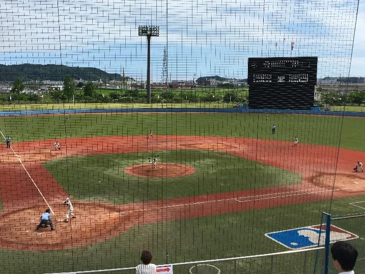 試合風景