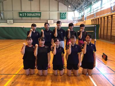 バドミントン女子部 宮城県松島高等学校